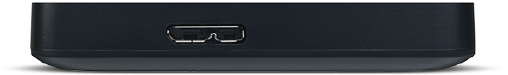 Conector micro USB 3.0 hembra tipo B del Toshiba Canvio Basics
