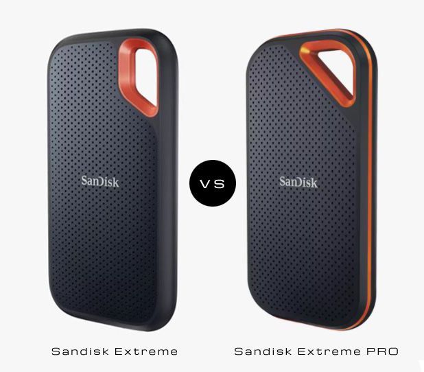 SanDisk SSD Extreme VS Extreme PRO